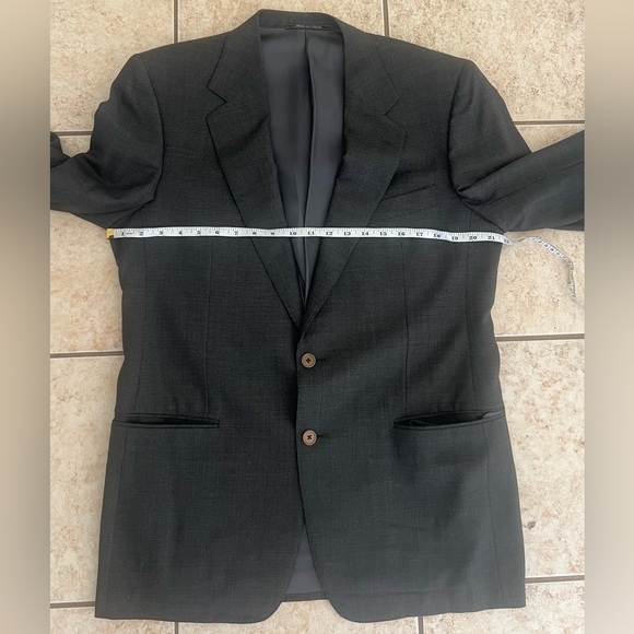 Ermenegildo Zegna TINDART Gray wool luxury blazer Made in Italy Men’s size 40. - Picture 14 of 14